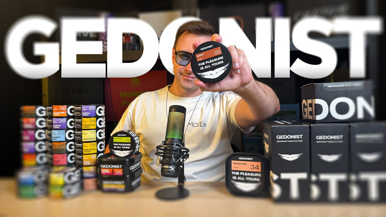 GEDONIST HOOKAH TOBACCO та як отримати максимум з середньої міцності + РОЗІГРАШ | EN, DE, ES, UA, JA