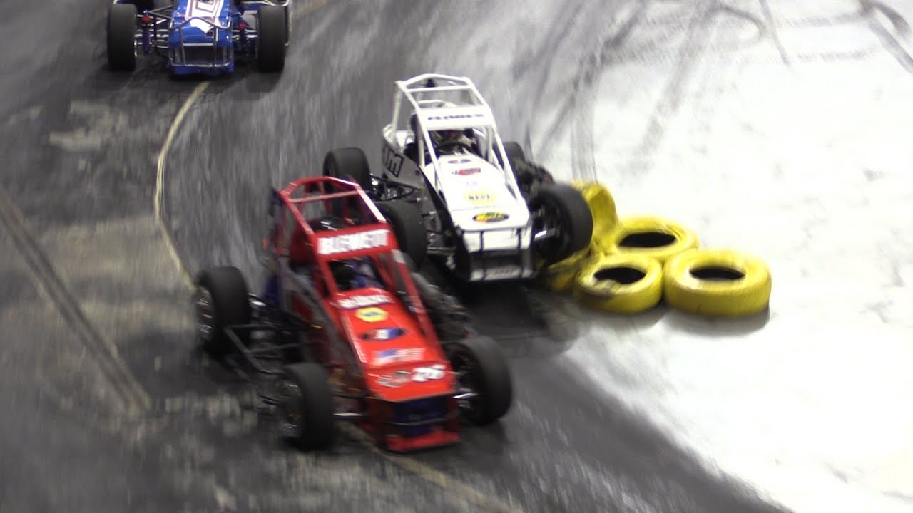 TQ Midgets - 1/2/2016 - Allentown Indoor Race