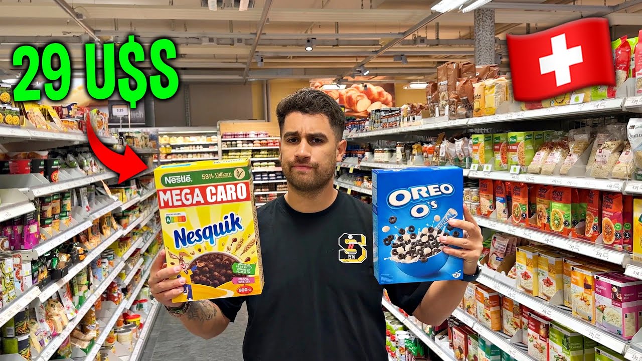 Qué TAN CARO es un SUPERMERCADO en SUIZA? 🇨🇭 .. | Suiza #5