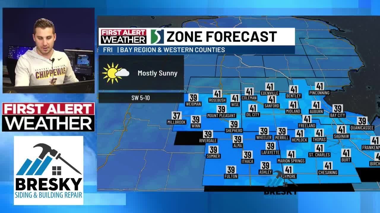 First Alert Weather Update: