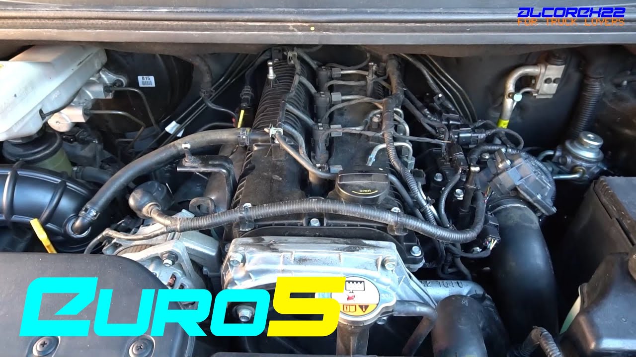 Hyundai D4CB Euro5 Engine View