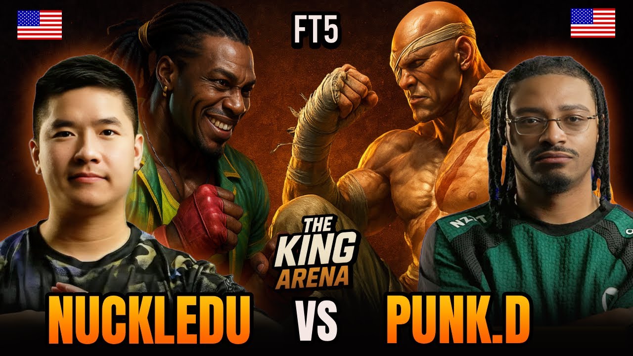 🔥 INSANE FT5 ▰ PUNK (Sagat) vs NUCKLEDU (Dee jay) ▰ – Street Fighter 6 🔥