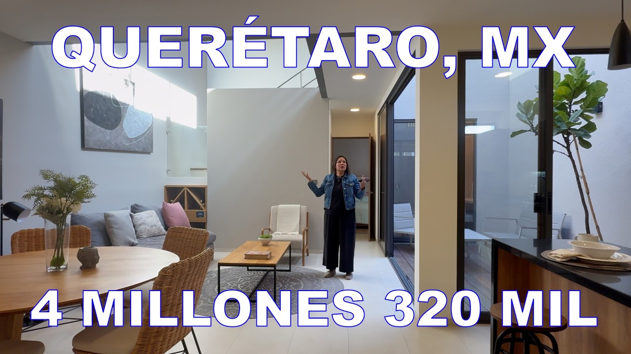Casa con hab en PB y doble altura en Querétaro, México 4 millones 320 mil  - Q104