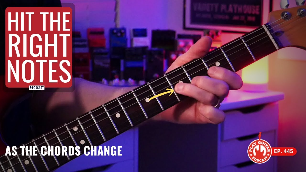 Why Targeting Chord Notes Makes Blues Solos Work - Ep. 445