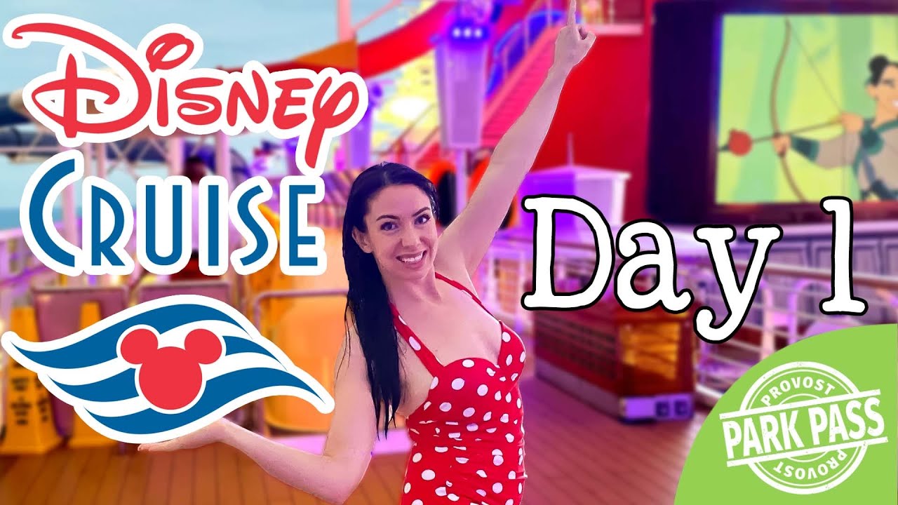 What To Expect On A Disney Cruise! | Our Must Try Guide For Day One