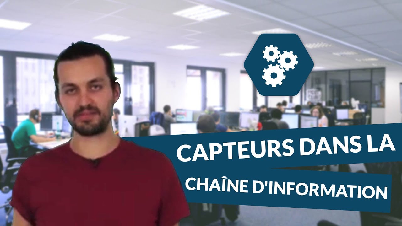Les capteurs dans la chaîne d'information - SI - TS - digiSchool