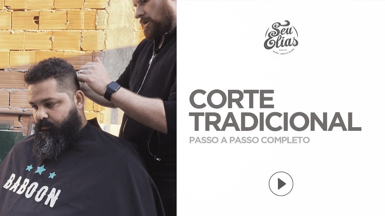 Como fazer CORTE TRADICIONAL de Barbearia Raiz by Seu Elias