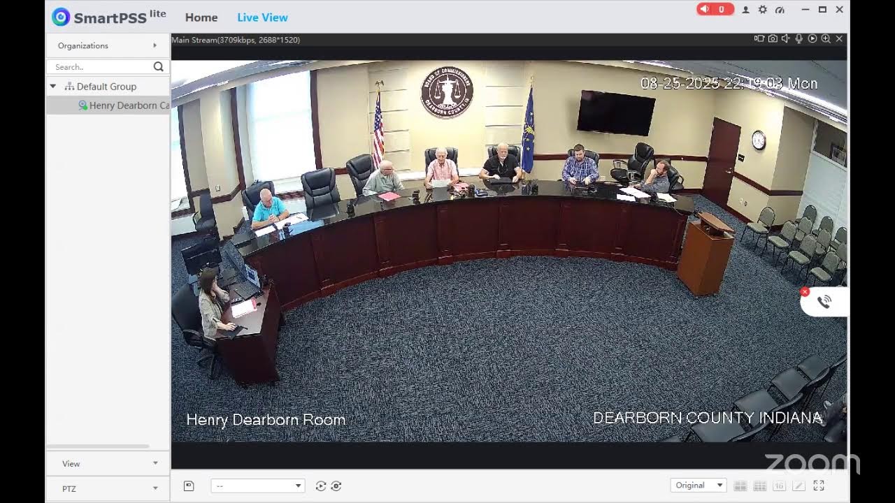 Dearborn County Indiana Redevelopment Special Meeting August 25, 2025 - 10 minutes into meeting