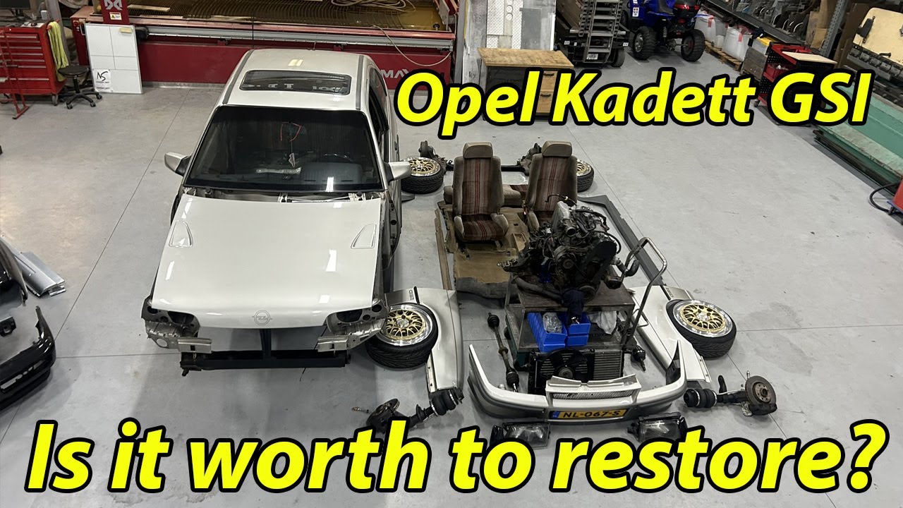 Реставрация уникального Opel Kadett GSI