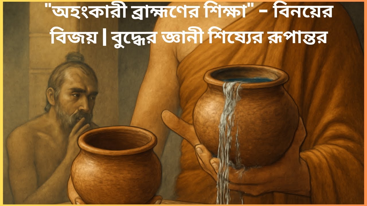 অহংকারী ব্রাহ্মণের শিক্ষা বিনয়ের বিজয় | বুদ্ধের জ্ঞানী শিষ্যের রূপান্তর | বৌদ্ধ ধর্মের গল্প
