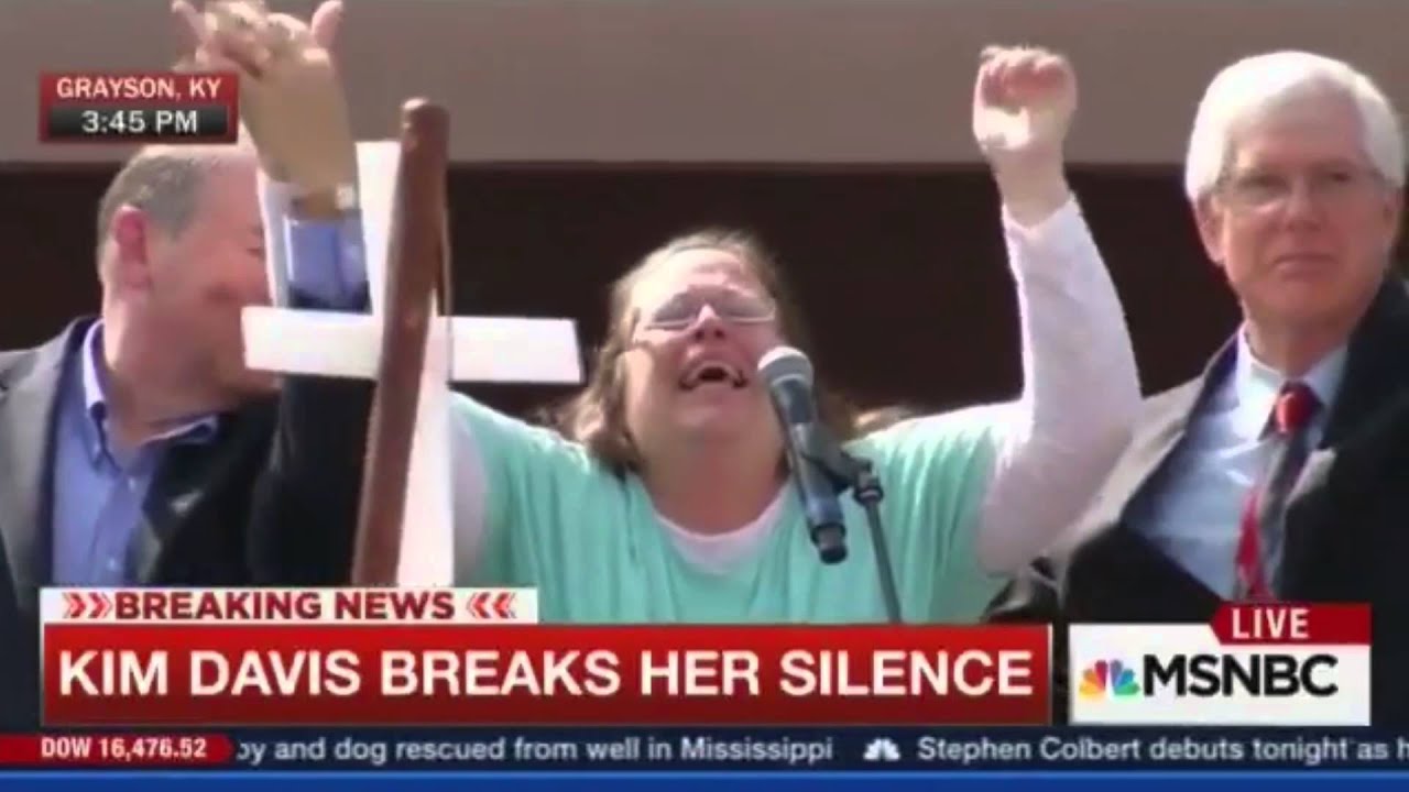 Kim Davis Release Rally ft. Ween!