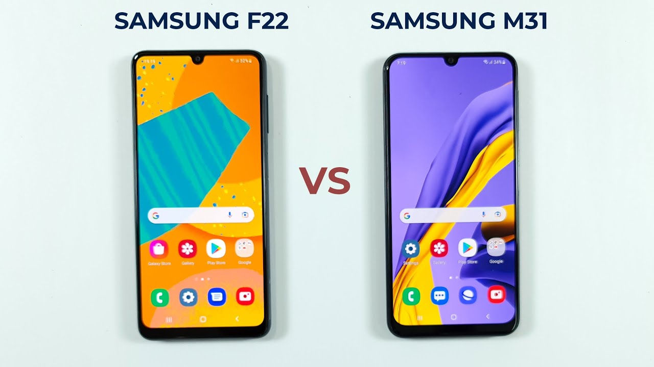 Samsung F22 vs Samsung M31 Speed Test & Camera Comparison