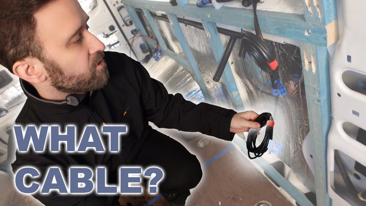 How to run Electrical Cables in your Van #VanLife