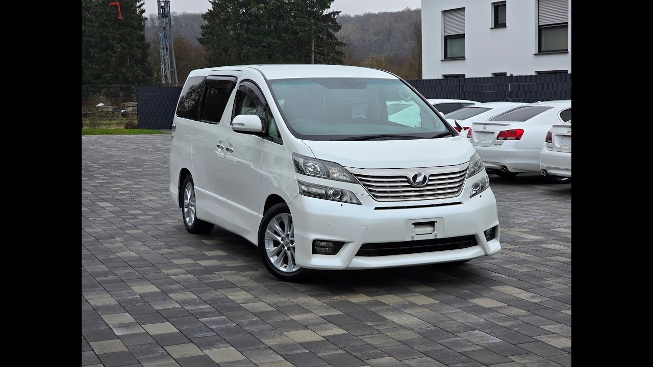 2008 Toyota Vellfire Z G Edition 3,5l V6 280PS GGH20W