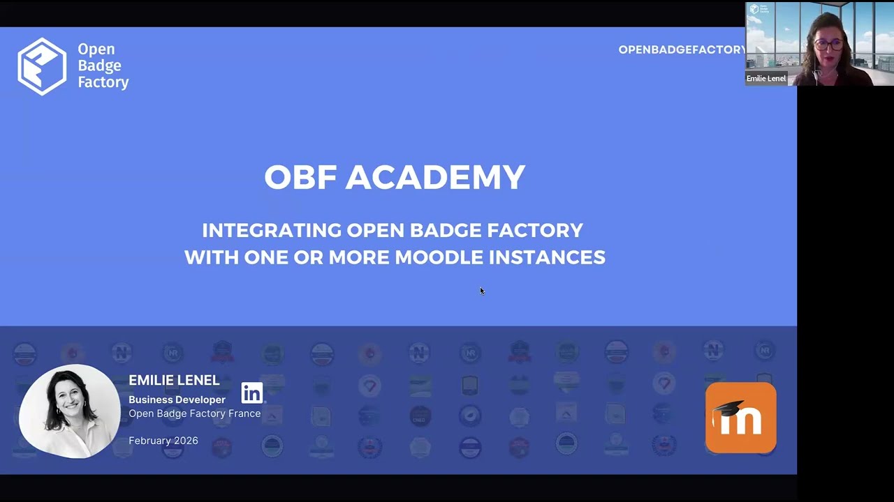 Integrating Open Badge Factory with one or more Moodle instances