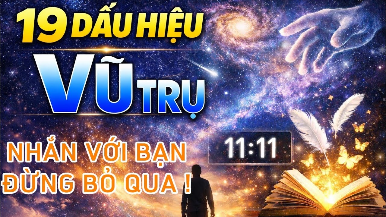 19 Dấu Hiệu Vũ Trụ Đang Cố Gắng Nói Điều Gì Đó Với Bạn (Đừng Bỏ Qua)