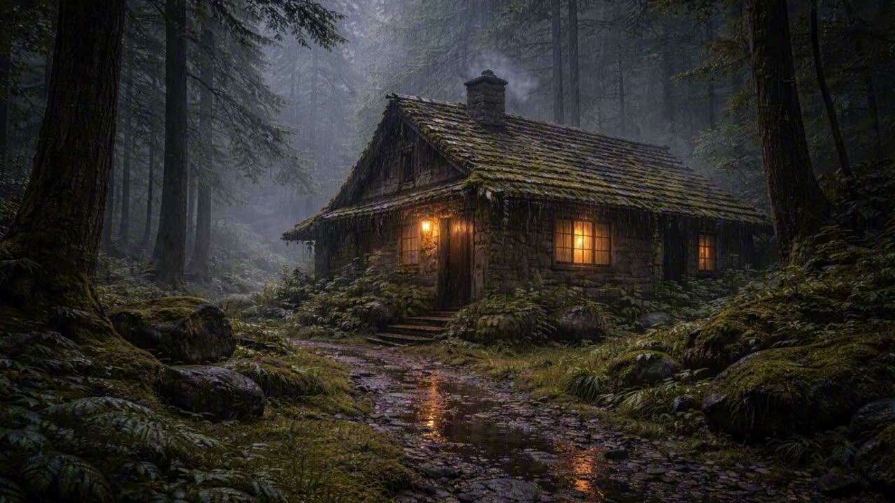 | No Ads. Relaxing Rain Sounds for Deep Sleep. Calm Piano & Rain for Stress Relief and Sleep😴🥱💤