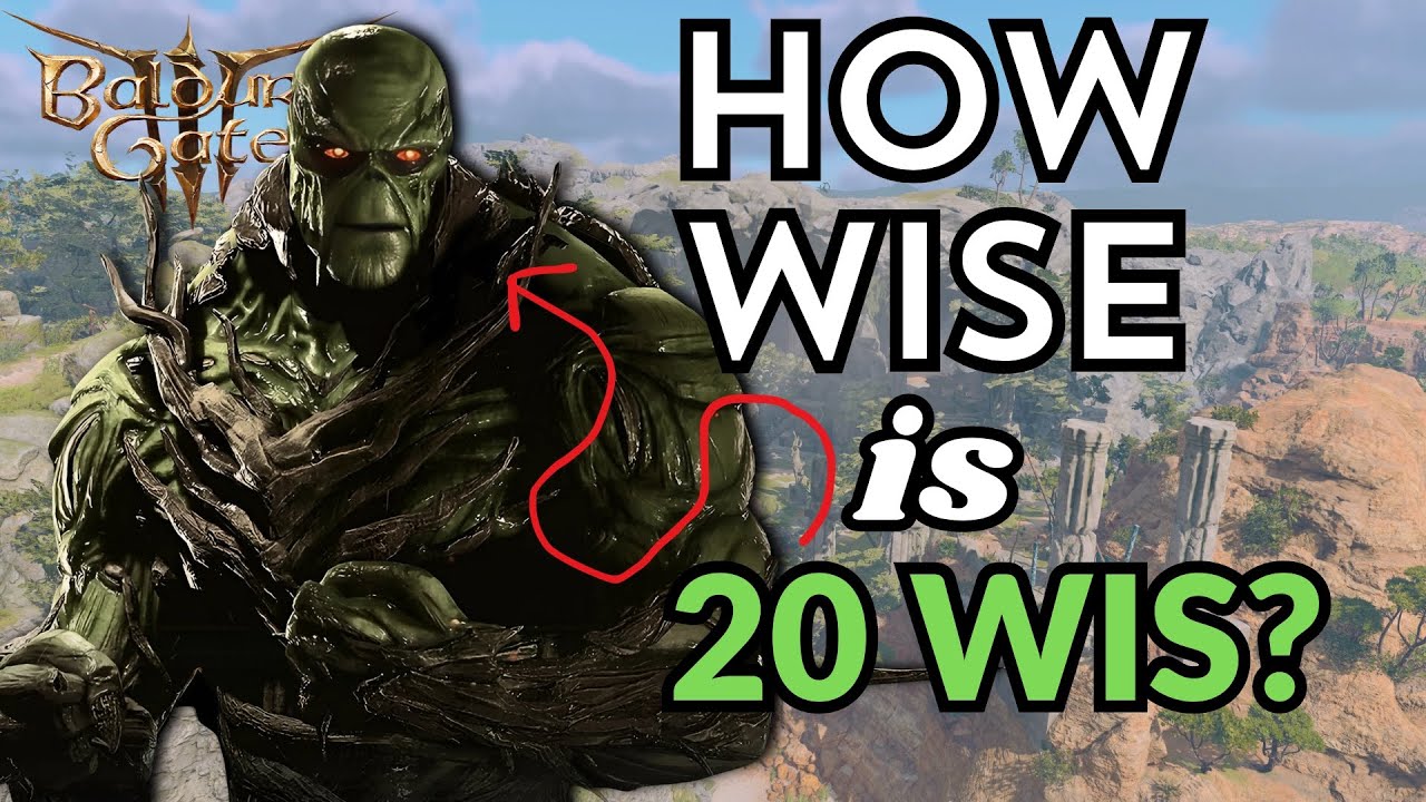How Much WIS Would Swamp Thing Have? | Baldur's Gate 3