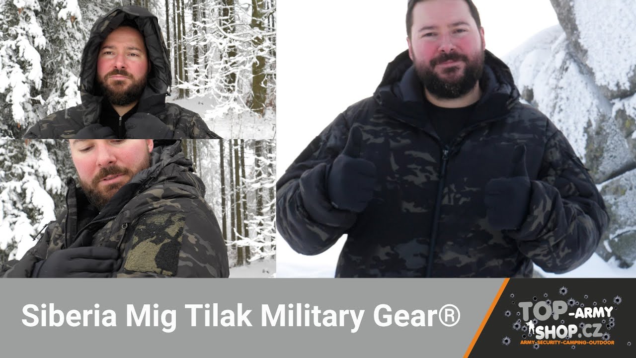 Zimní bunda Siberia Mig Tilak Military Gear® Do pořádný zimy! Rigad