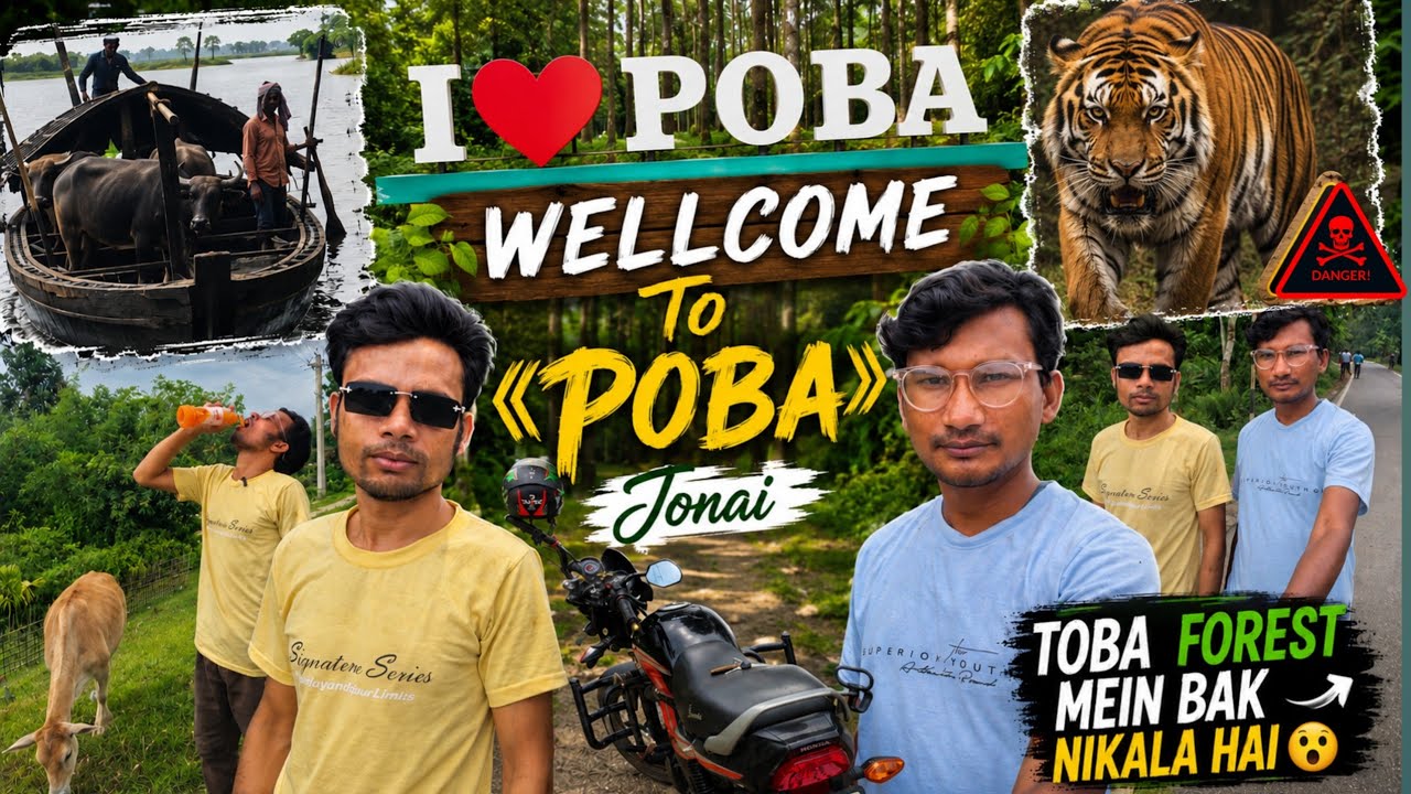 I ❤️ POBA FOREST | Jungle Adventure Vlog 🌿🔥