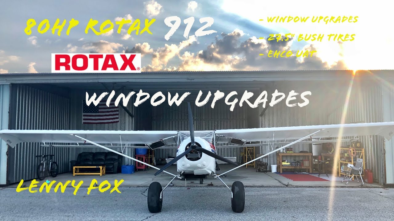 Upgrading My Kitfox Model 3 - Installing Clear Lexan on Doors