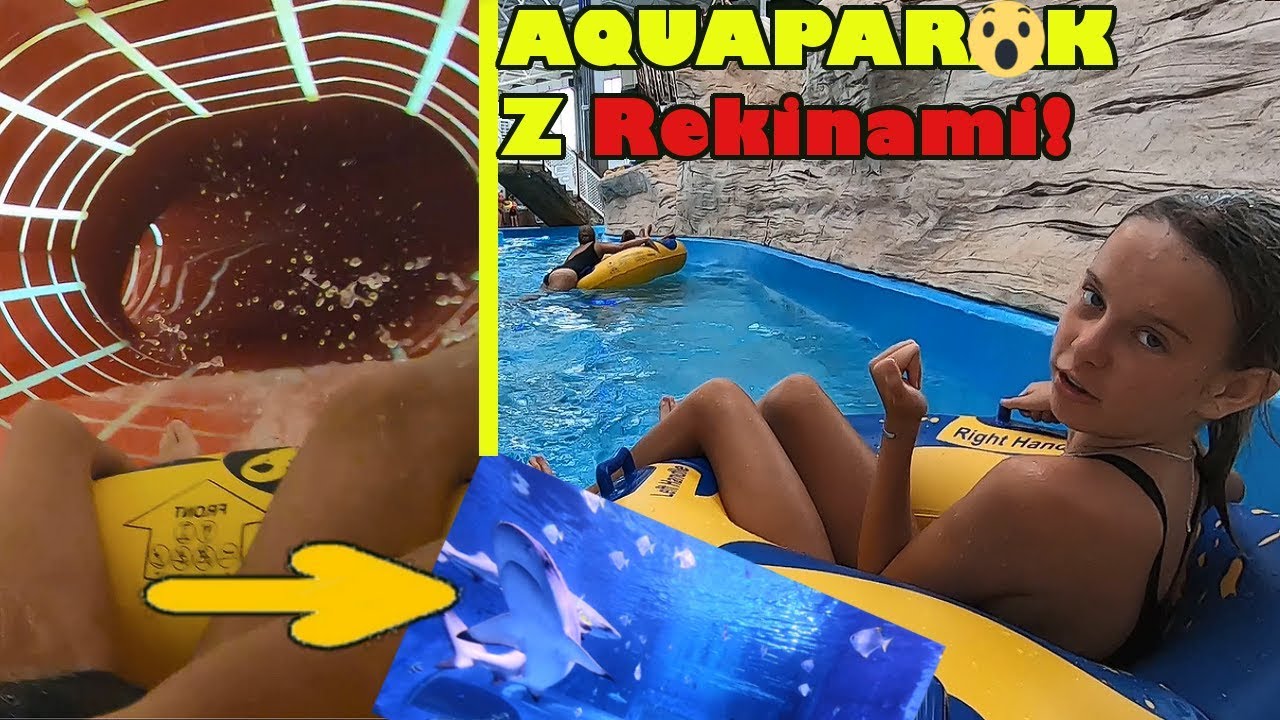 NAJLEPSZY AQUAPARK W POLSCE! 🙃 PRAWDZIWE REKINY 😱 Wakacje #4 Mega basen / Amelie