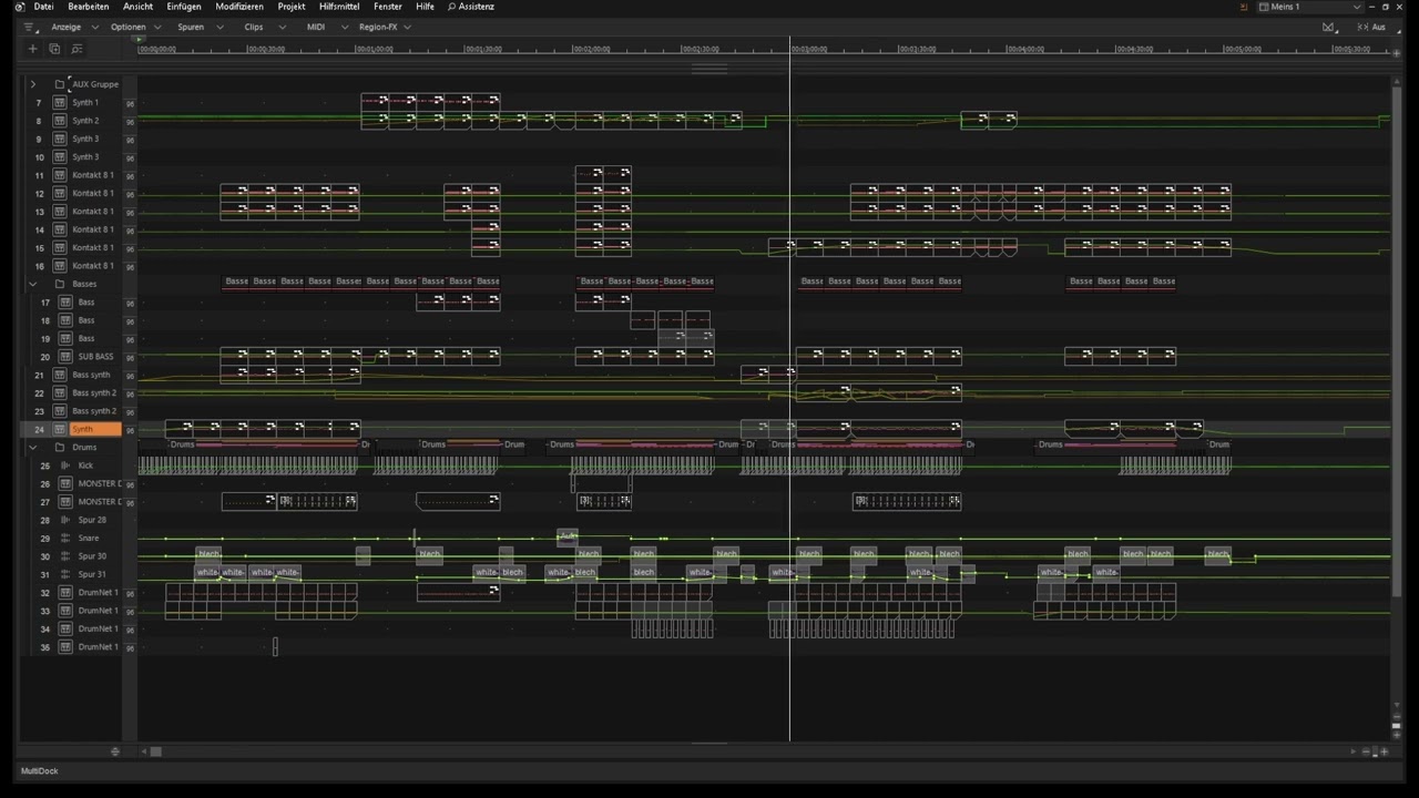 SOS from the Warp (Extended Mix) - Raw & Unmastered [Cakewalk Playthrough]