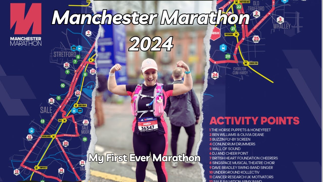 I RAN MY FIRST MARATHON | Manchester Marathon 2024 | Novice Runner