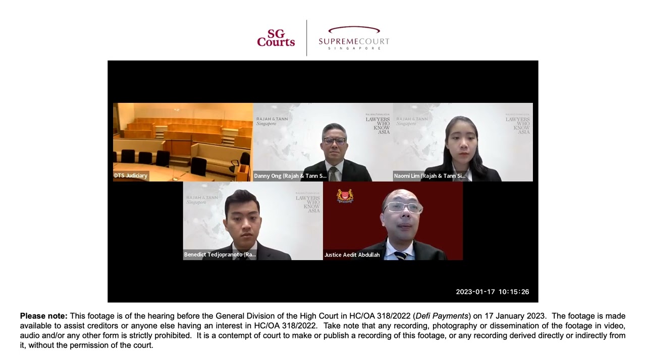 HC/OA 318/2022 (Defi Payments Pte. Ltd)