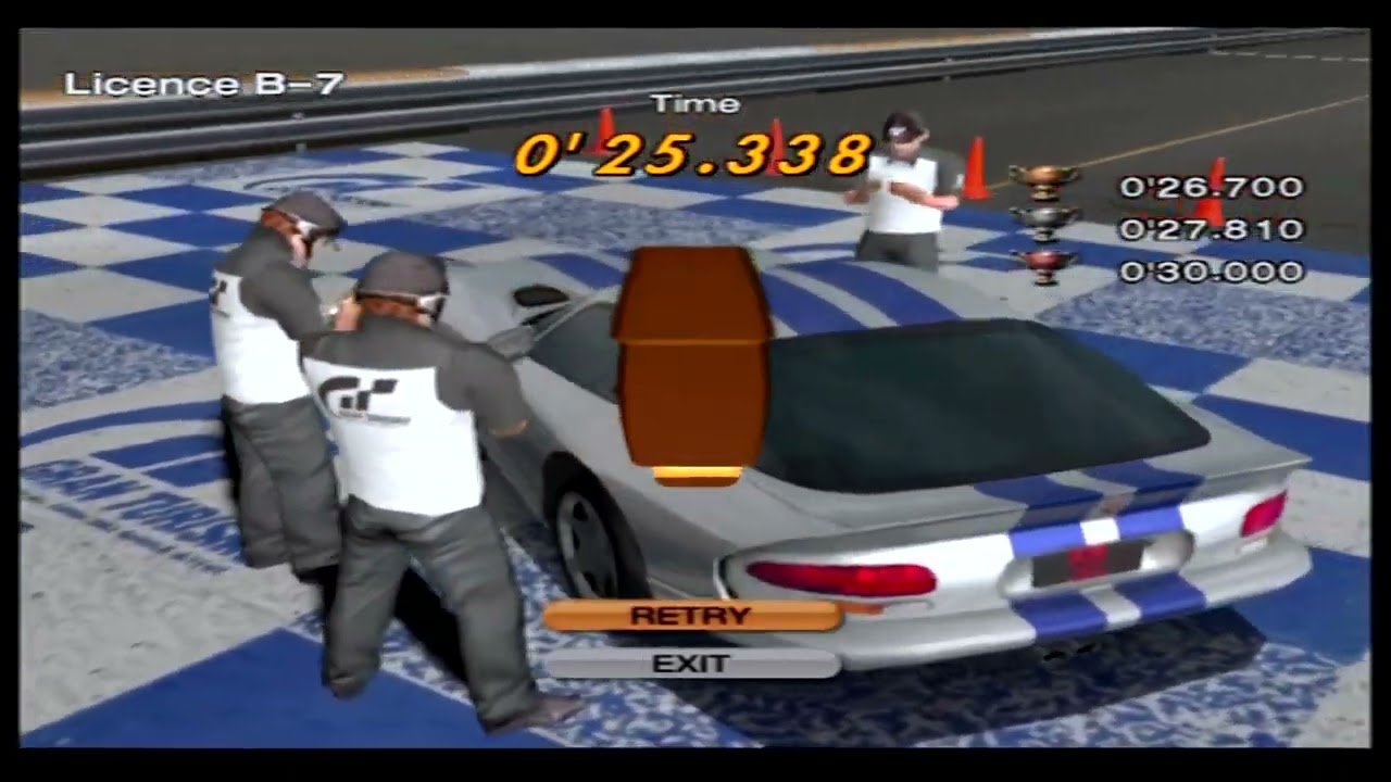 GT4 | License B7 - 25.338 (E-Shifting)