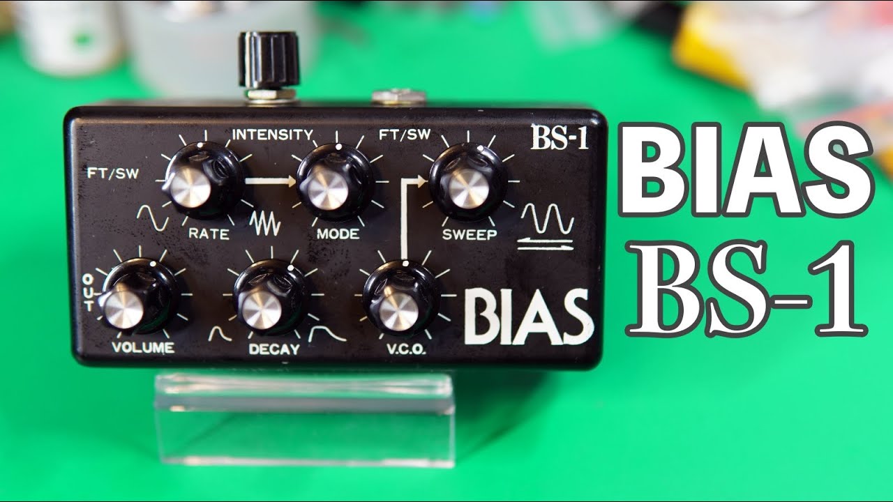 【修理】BIAS BS-1。ドラム用のエフェクター？ドラムに取り付けるアナログシンセ