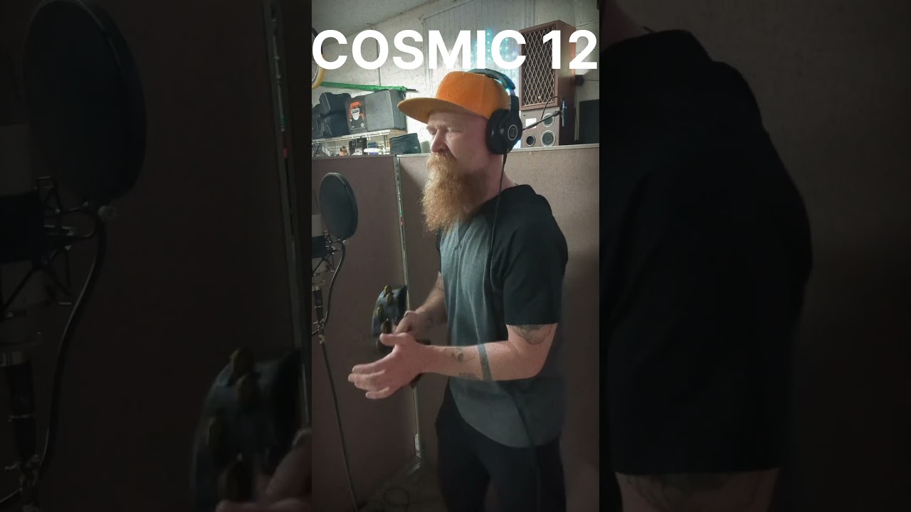 Cosmic 12 - Finger Pistols Tambourine Recording #tambourine #drums #recording