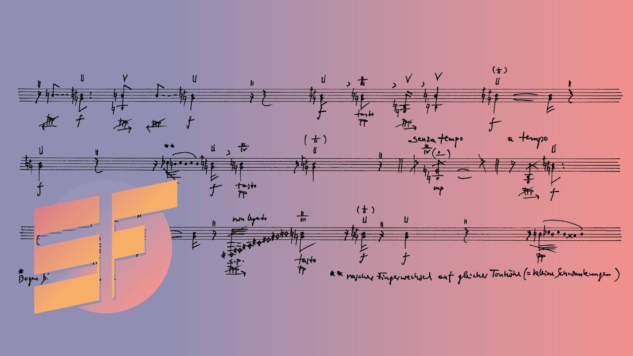 Peter Ablinger — ANFANGEN (:AUFHÖREN) [w/ score]