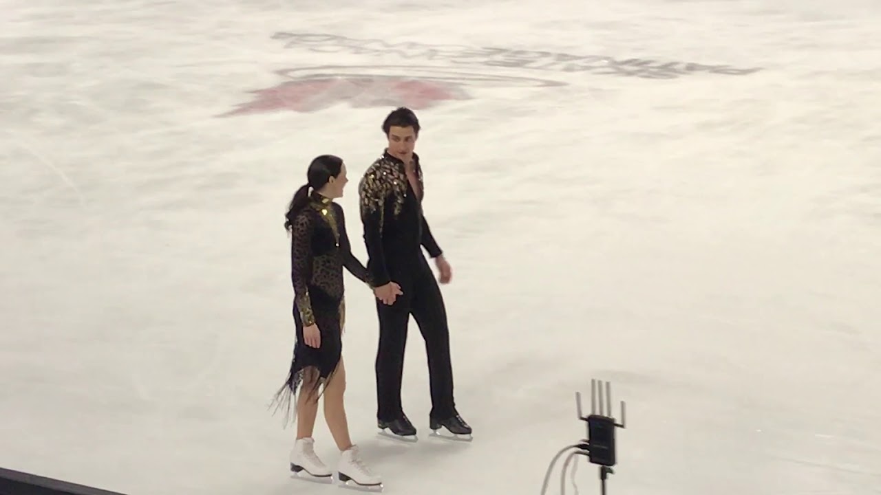 Tessa Virtue & Scott Moir - Short Dance Practice - CTNSC 18