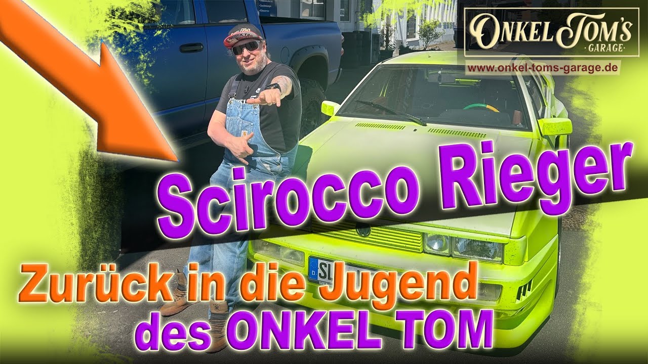 Zurück in die Jugend des Onkel Tom🤪Scirocco Rieger 😎🤙