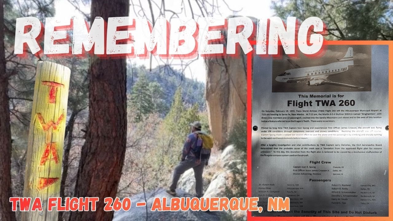 🙏 Remembering Flight 260 ✈️ Hiking the Domingo Baca Trail 230 🏔️ 70th Year Anniversary