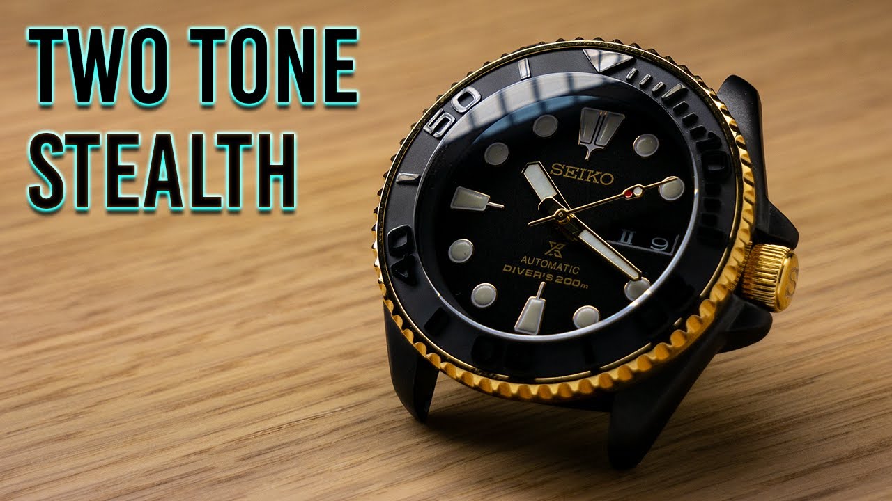 Seiko Mod — двухцветный стелс-мод