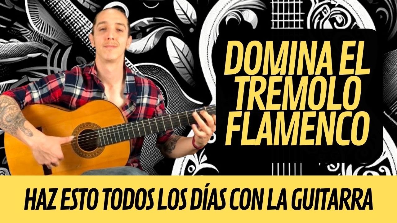 TREMOLO FLAMENCO estudio DEFINITIVO para GUITARRA