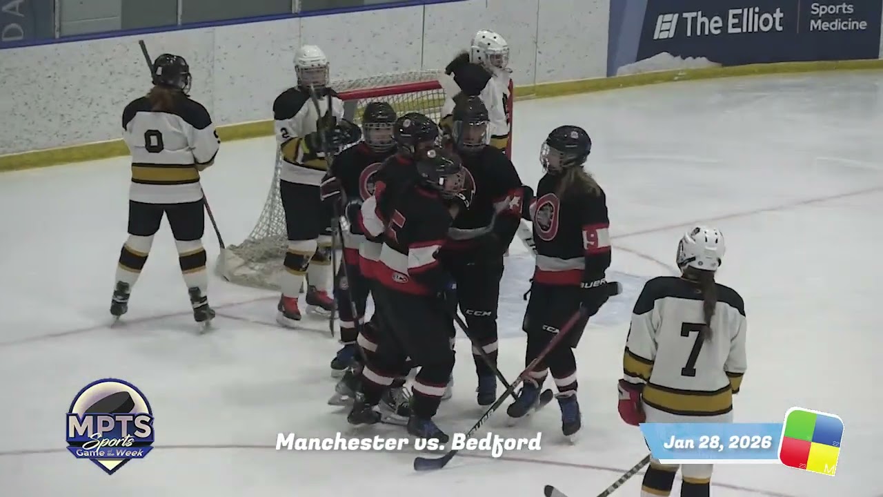 Girls Ice Hockey, Manchester vs Bedford, 1/28/26