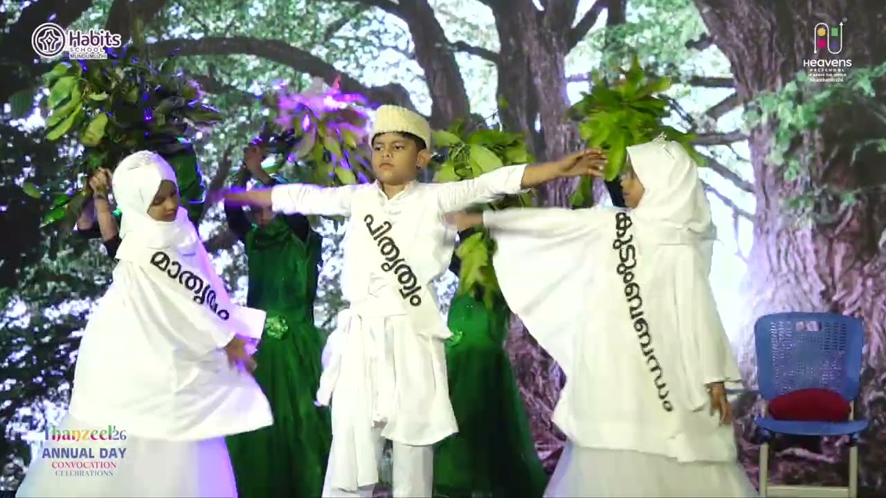 Thanzeel'26 Annual Day/Swargam pookkunna Kudumbam-Ee marathathanalil/Shahida MTHeavens&Habits School