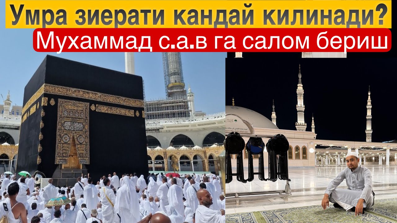 УМРАГА БОРИШ 2025 УМРА ЗИЕРАТИГА КАБУЛЛАР БОШЛАНДИ ШОШИЛАМИЗ❗️