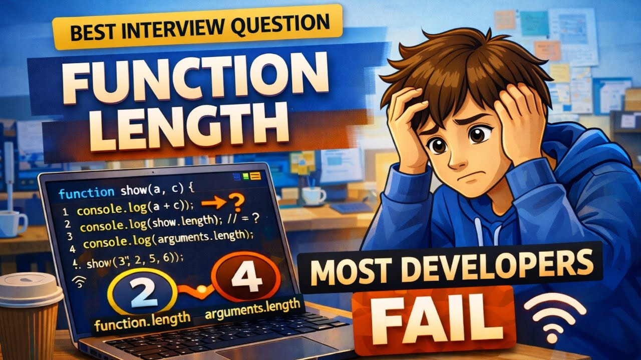 Most Developers Don’t Know This JS Trick 😱 Function Length