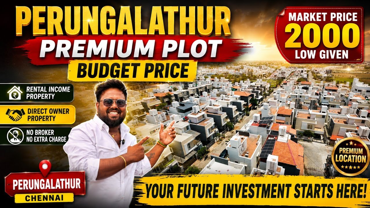 Chennai Perungalathur Plots for Sale | Individual House Sale In Chennai Perungalathur | Idea Mani