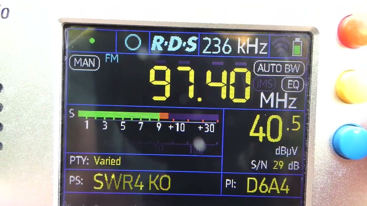 FM Bandscan in Dormagen (NRW, Germany) TEF6686