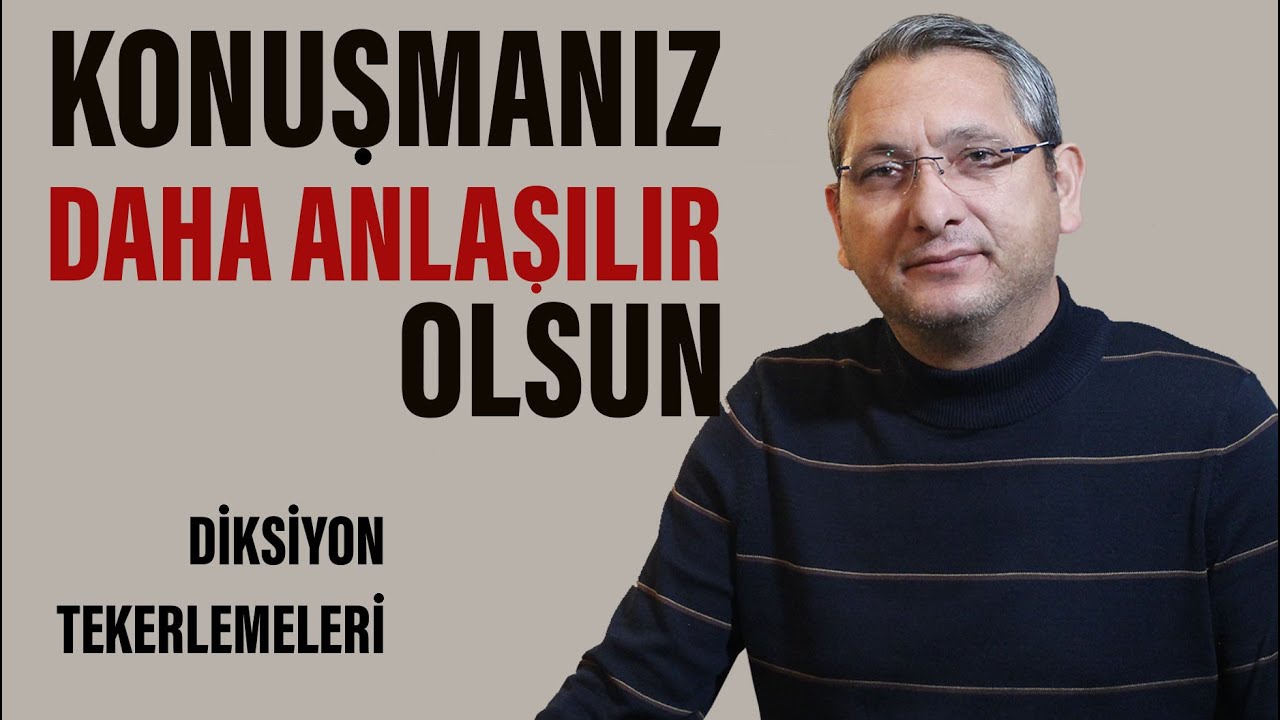 Daha anlaşılır ve akıcı konuşmak istiyorsanız izleyin. Diksiyon (Açıklamayı okuyun)