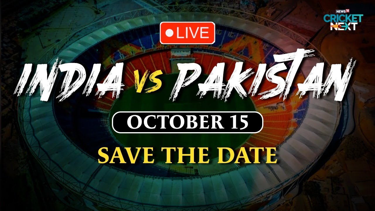 World Cup 2023: India, Pakistan Set to Clash at Narendra Modi Stadium in Ahmedabad