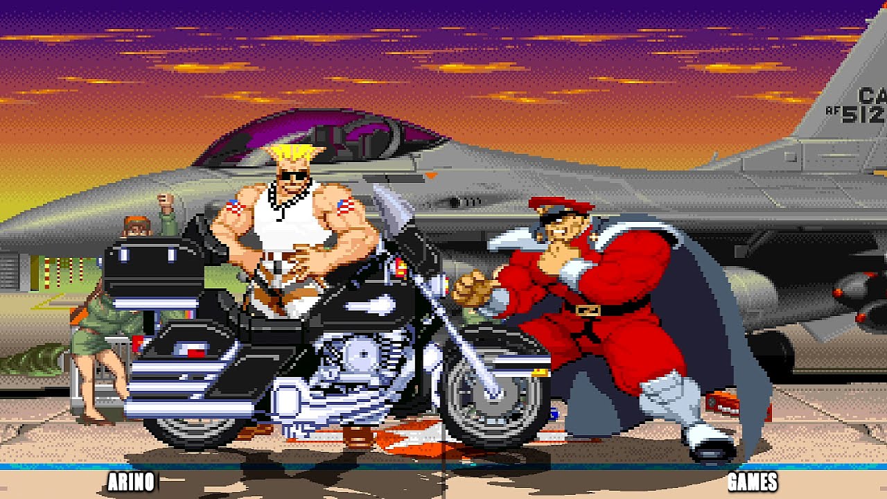 SONIC WIND GUILE VS M BISON
