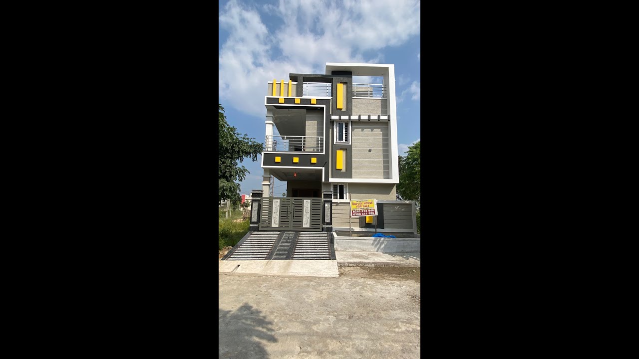 West facing Duplex 3bhk 133 sq yds 24x50 #hyderabad #independenthouse Part 03