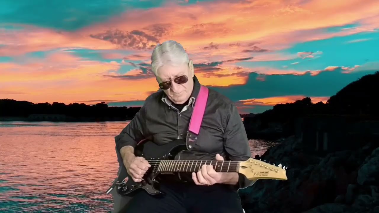 A PRAIA-GUITARRA ELÉTRICA-COVER-VICTOR BAJOUCA
