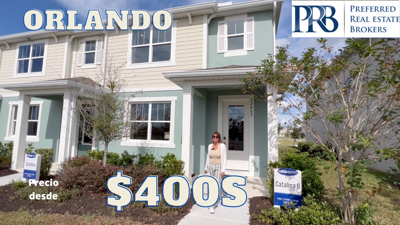 Mattamy Homes I Catalina II Model, Meridian Parks, Orlando I Casas Nuevas en Florida